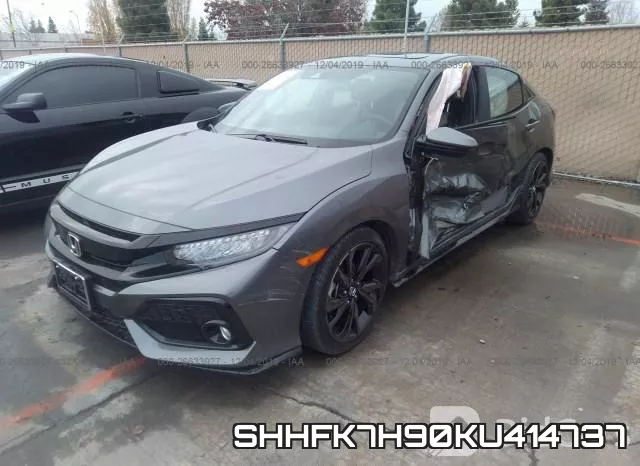 SHHFK7H90KU414737 фото 3