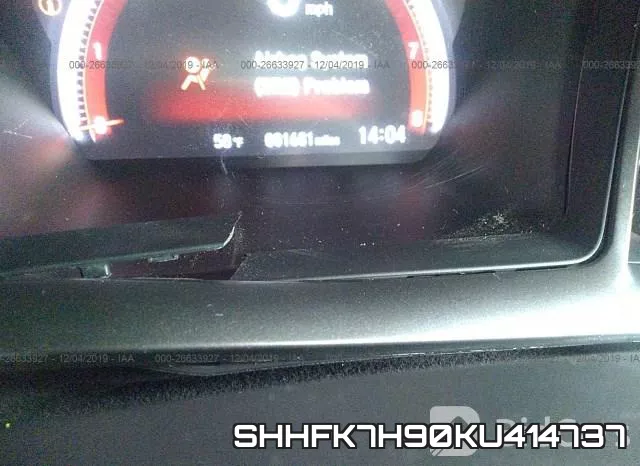 SHHFK7H90KU414737 фото 8