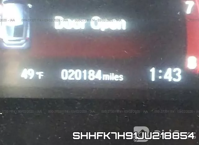 SHHFK7H91JU218854 фото 8