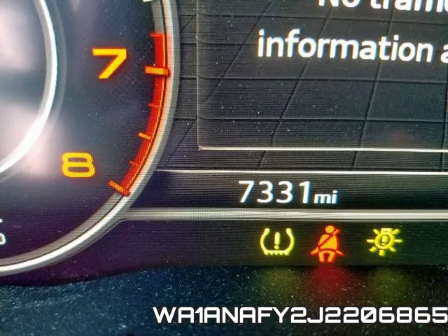 WA1ANAFY2J2206865 фото 9