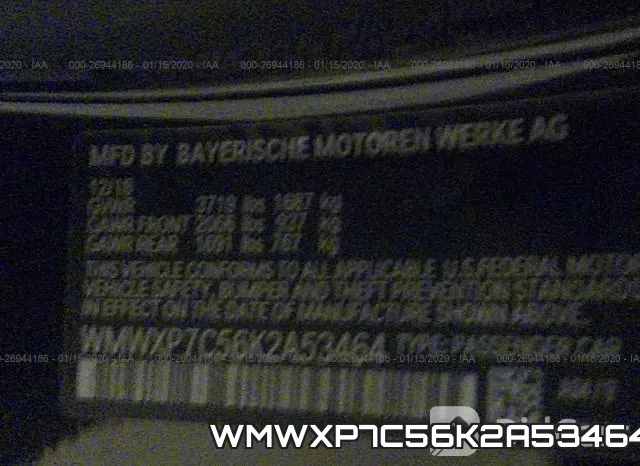 WMWXP7C56K2A53464 фото 10