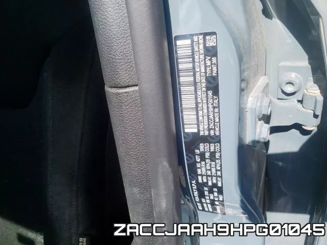 ZACCJAAH9HPG01045 фото 2