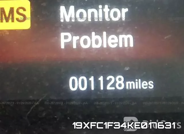 19XFC1F34KE017631 фото 8