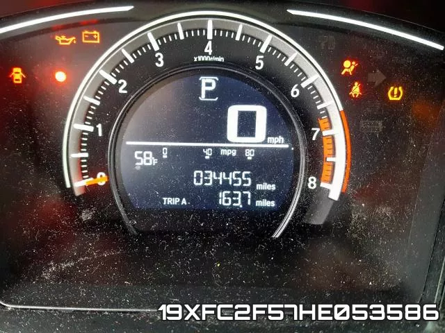 19XFC2F57HE053586 фото 9