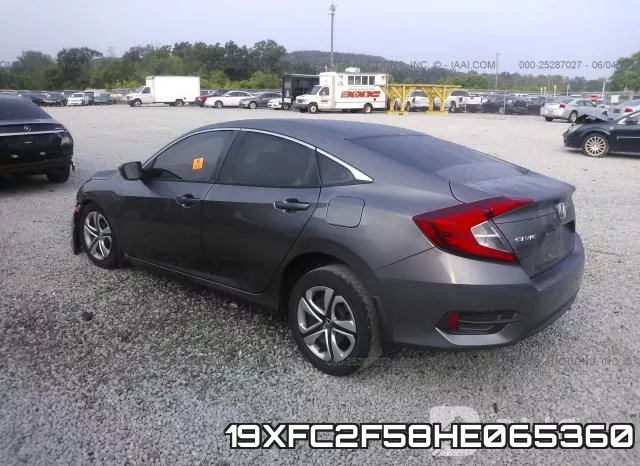 19XFC2F58HE065360 фото 4