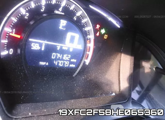19XFC2F58HE065360 фото 8