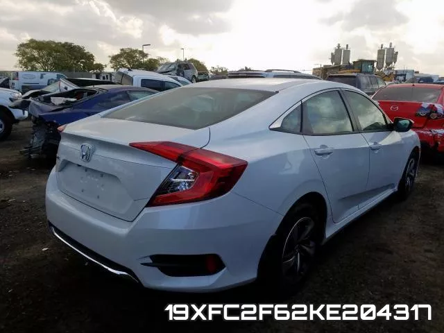 19XFC2F62KE204317 фото 5