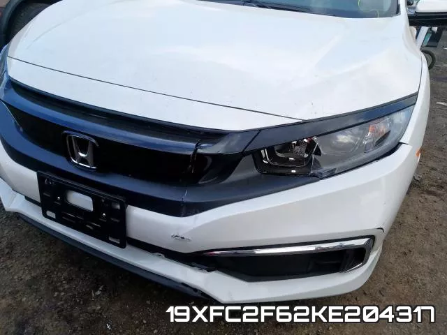 19XFC2F62KE204317 фото 10
