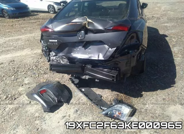 19XFC2F63KE000965 фото 7