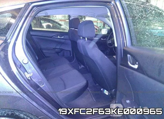 19XFC2F63KE000965 фото 9