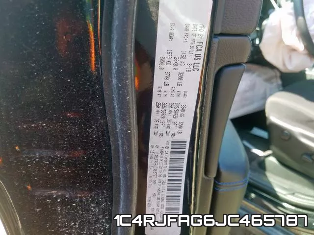 1C4RJFAG6JC465787 фото 2