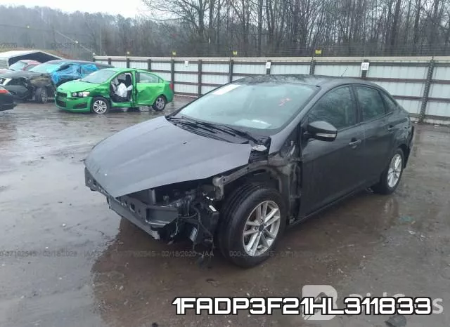 1FADP3F21HL311833 фото 3