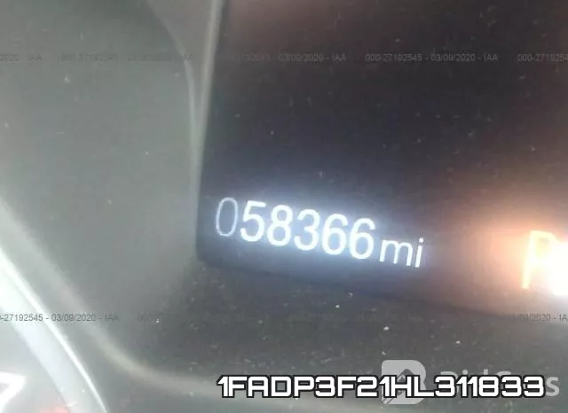 1FADP3F21HL311833 фото 8