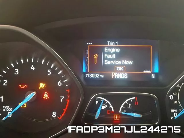 1FADP3M27JL244275 фото 9