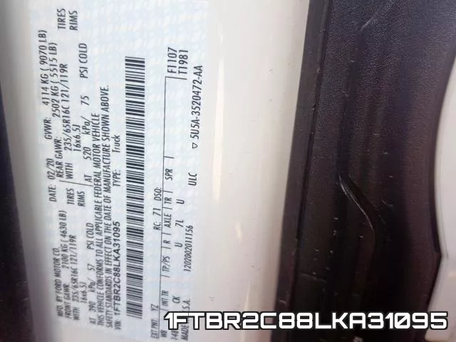 1FTBR2C88LKA31095 фото 2