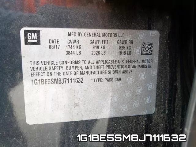 1G1BE5SM8J7111632 фото 2