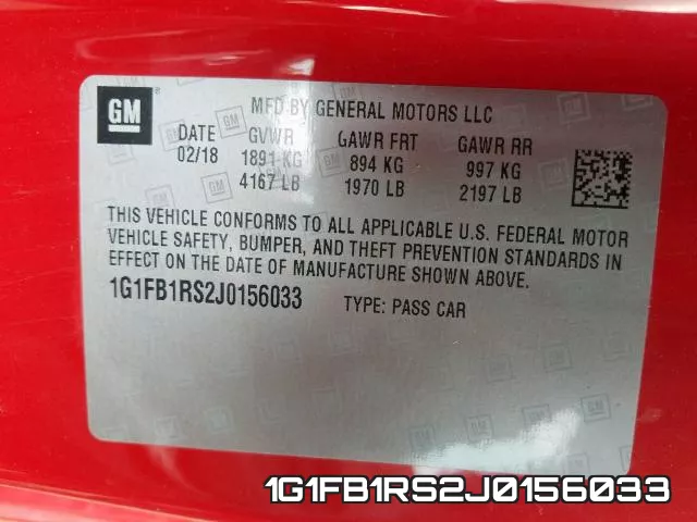 1G1FB1RS2J0156033 фото 2