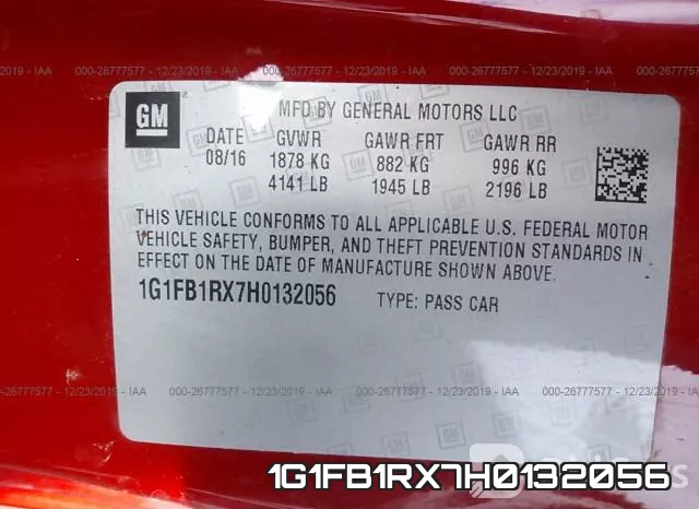1G1FB1RX7H0132056 фото 10
