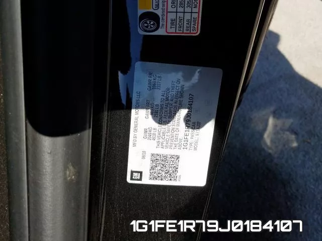 1G1FE1R79J0184107 фото 2
