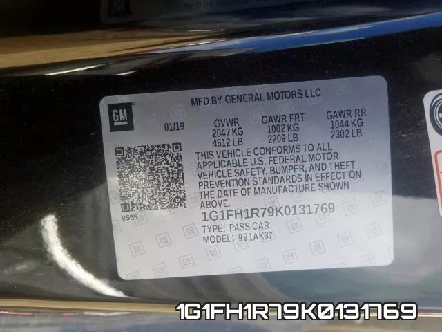 1G1FH1R79K0131769 фото 2