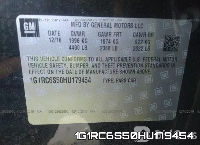 1G1RC6S50HU179454 фото 10