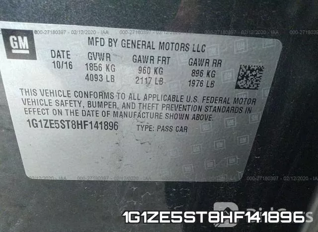 1G1ZE5ST8HF141896 фото 10