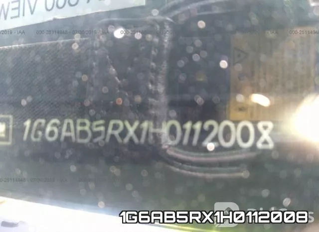 1G6AB5RX1H0112008 фото 10