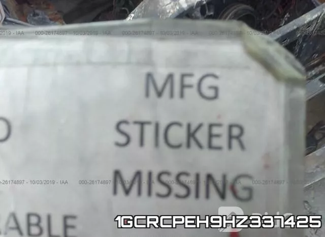 1GCRCPEH9HZ337425 фото 10