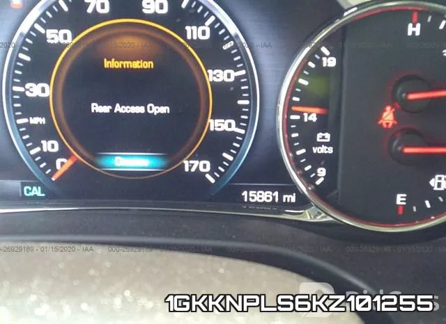 1GKKNPLS6KZ101255 фото 8