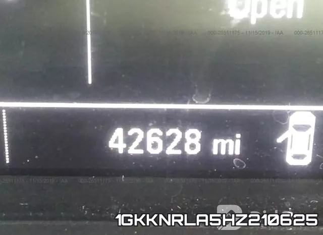 1GKKNRLA5HZ210625 фото 8