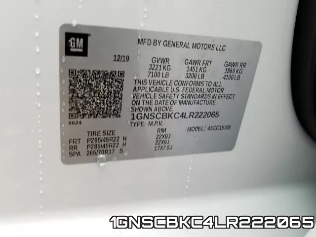 1GNSCBKC4LR222065 фото 2