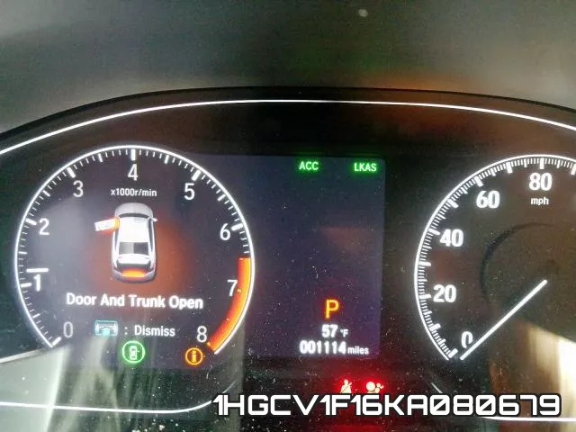 1HGCV1F16KA080679 фото 9