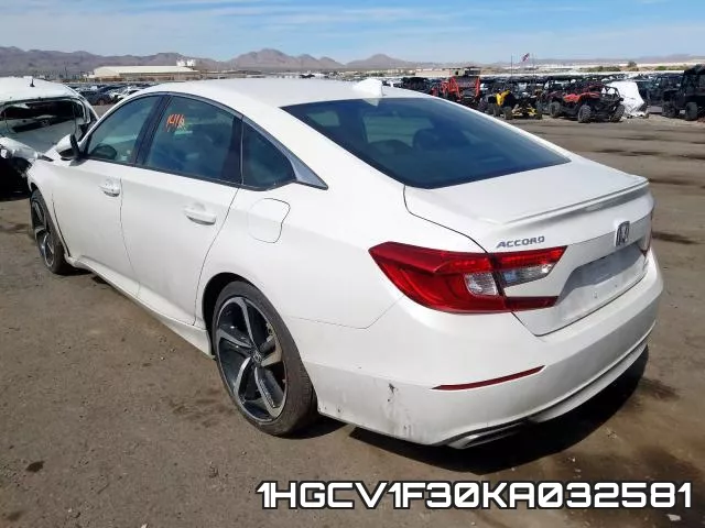1HGCV1F30KA032581 фото 4