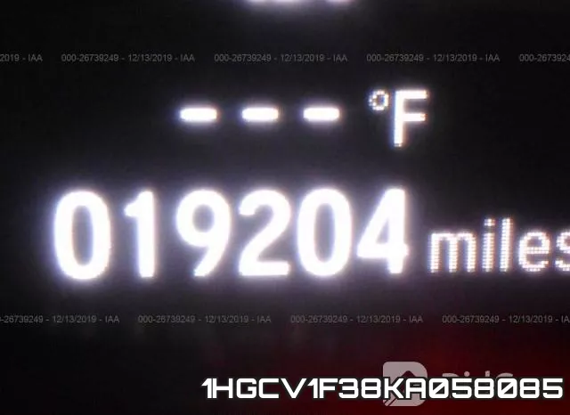 1HGCV1F38KA058085 фото 8