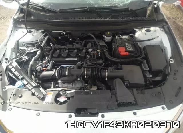 1HGCV1F43KA020370 фото 2