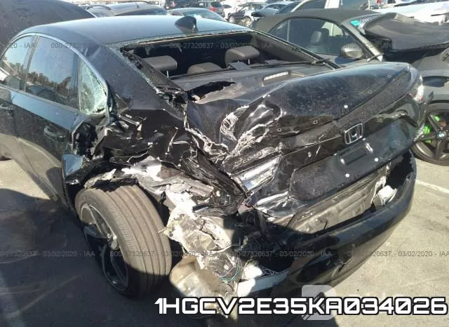 1HGCV2E35KA034026 фото 7