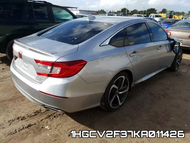 1HGCV2F37KA011426 фото 5