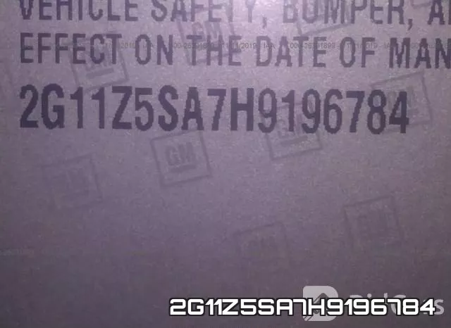 2G11Z5SA7H9196784 фото 10