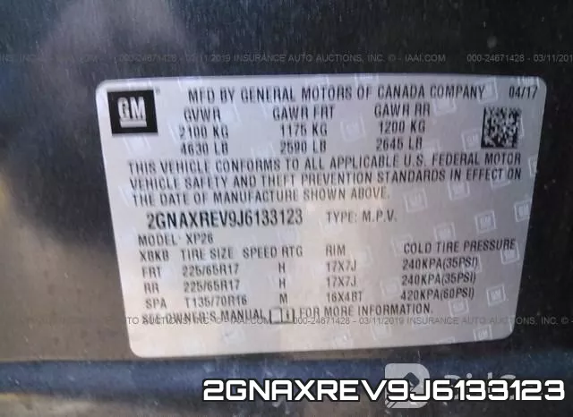 2GNAXREV9J6133123 фото 10