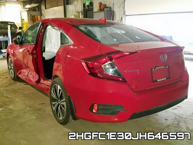 2HGFC1E30JH646597 фото 4