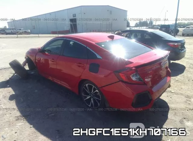 2HGFC1E51KH707166 фото 4