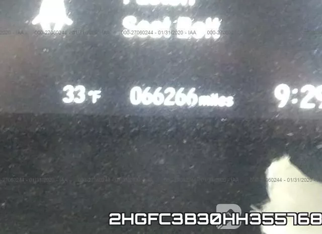2HGFC3B30HH355768 фото 8