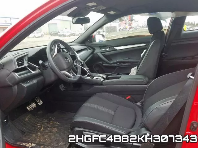 2HGFC4B82KH307343 фото 6