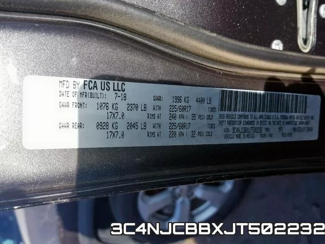 3C4NJCBBXJT502232 фото 2