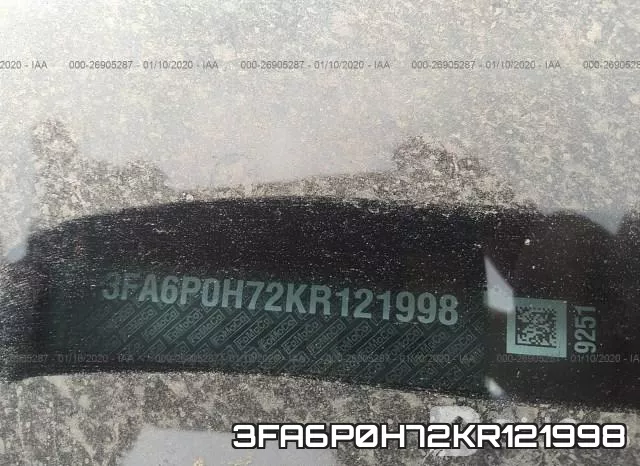 3FA6P0H72KR121998 фото 10