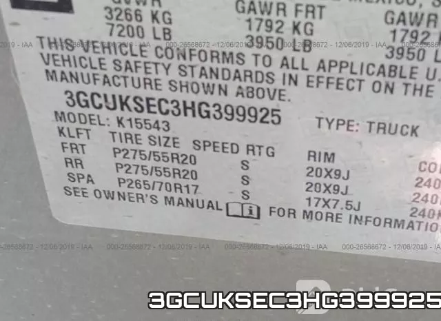 3GCUKSEC3HG399925 фото 10