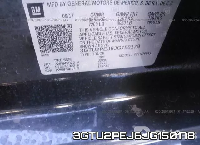 3GTU2PEJ6JG150178 фото 10