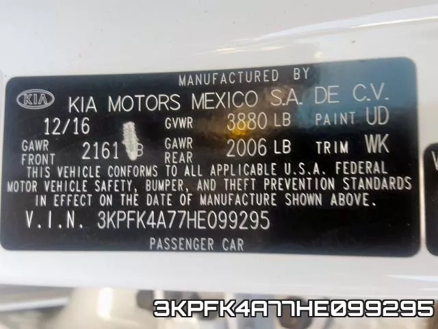 3KPFK4A77HE099295 фото 2