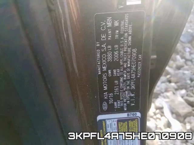 3KPFL4A75HE070908 фото 2