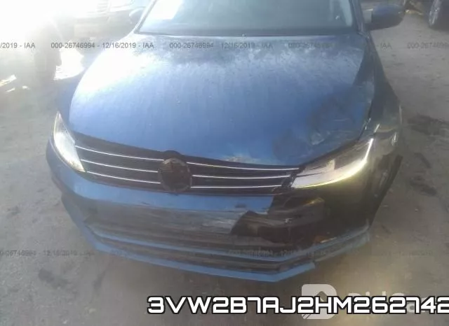 3VW2B7AJ2HM262742 фото 7